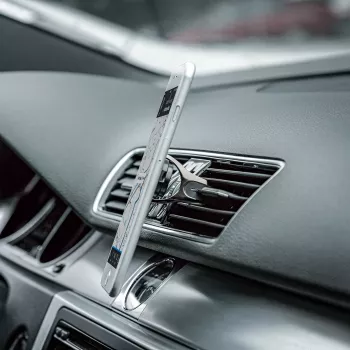 InLine 3-in-1 automobilinis laikiklis, stovas ir piršto laikiklis išmaniesiems telefonams, mėlynas 55266B