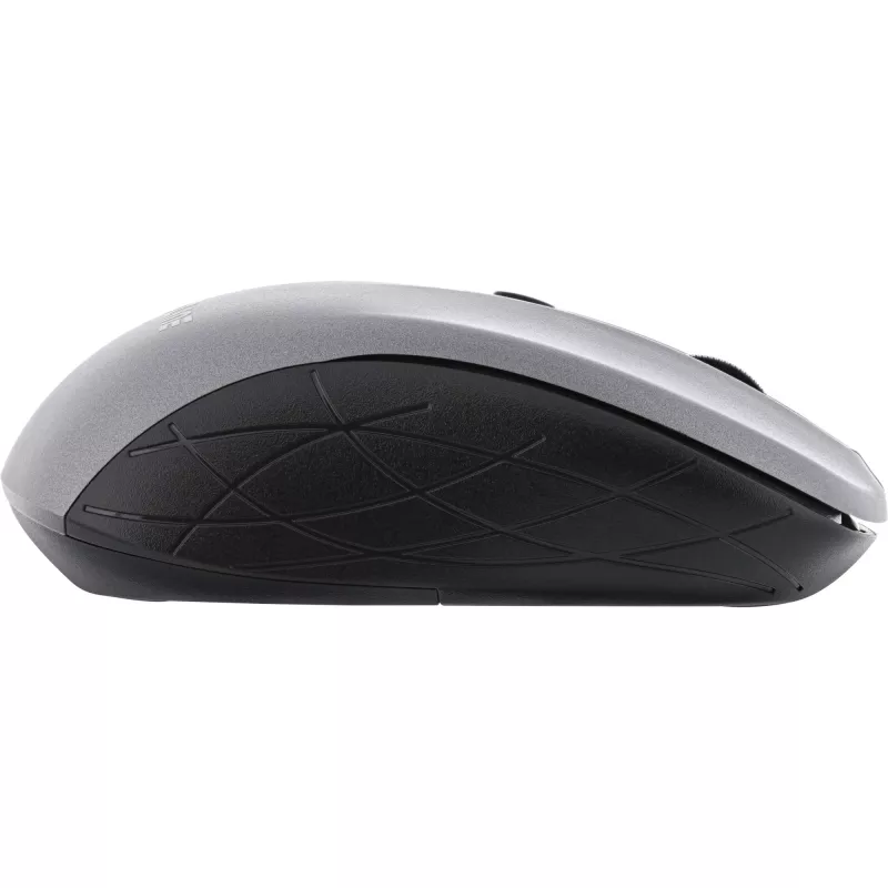 InLine pelė 3-in-1, Bluetooth + 2x 2,4 GHz, 5 mygtukai, optinė, pilka/juoda