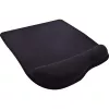 InLine pelėdėlio kilimėlis su geliniu riešo atramu, 235x185x25 mm, juodas