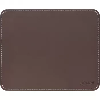 InLine pelėdos kilimėlis Premium PU oda 255x220x3 mm rudas