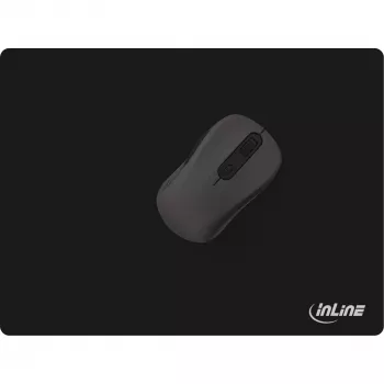 InLine pelėdos kilimėlis, minkštas žaidimų kilimėlis, 350x260x3mm, juodas