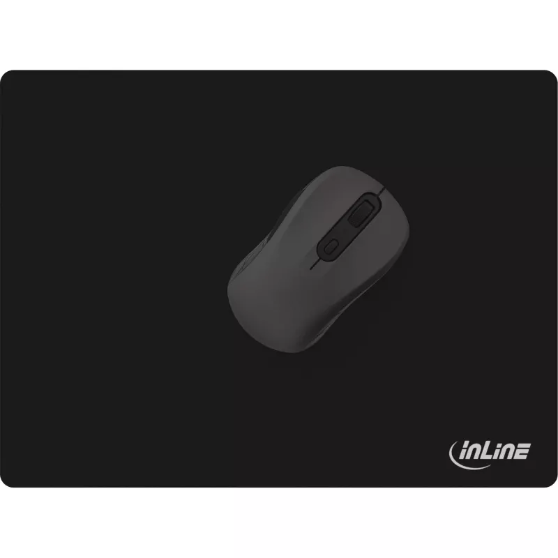InLine pelėdos kilimėlis, minkštas žaidimų kilimėlis, 350x260x3mm, juodas