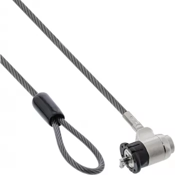 InLine nešiojamojo kompiuterio apsauginis užraktas su raktu 4,4 mm x 2 m