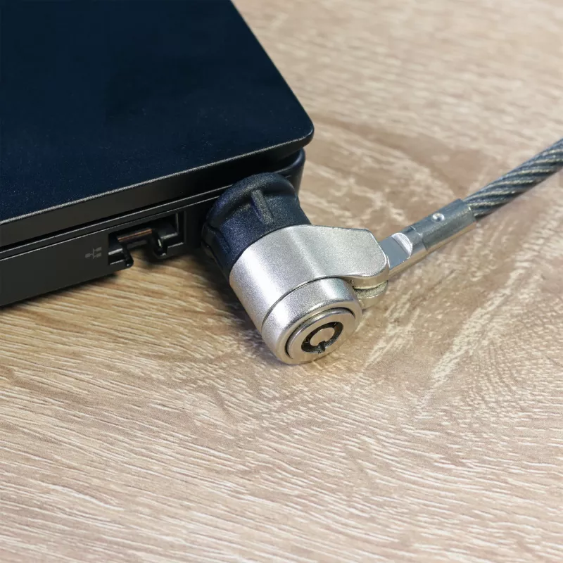 InLine nešiojamojo kompiuterio apsauginis užraktas su raktu 4,4 mm x 2 m