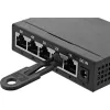 InLine RJ45 prievado blokavimo rinkinys, 10 blokatorių su raktu, juodos spalvos