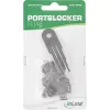 InLine RJ45 prievado blokavimo rinkinys, 10 blokatorių su raktu, juodos spalvos