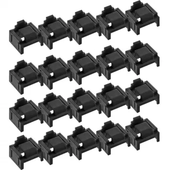 InLine RJ45 prievadų blokavimo kištukai, 20 vnt. pakuotė, juodi