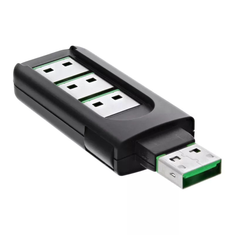 InLine USB prievadų blokatorius, 4 prievadų blokatorius