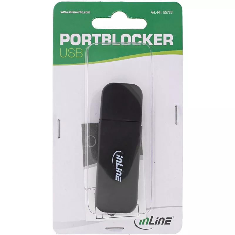 InLine USB prievadų blokatorius, 4 prievadų blokatorius