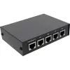 InLine RJ45 rankinis perjungiklis 1→4, 5x RJ45 lizdas, Fast Ethernet