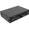 InLine Serial jungiklis mechaninis 2 prievadų RS232 9 kontaktų Sub-D Laidinis