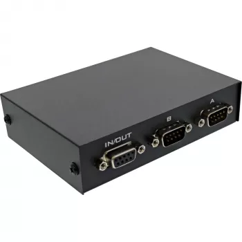 InLine Serial jungiklis mechaninis 2 prievadų RS232 9 kontaktų Sub-D Laidinis