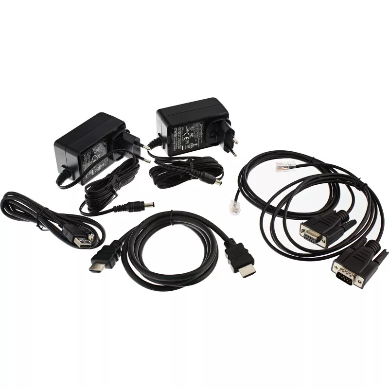 KVM prailgintuvas InLine 64601 4K HDMI USB per IP iki 100 m
