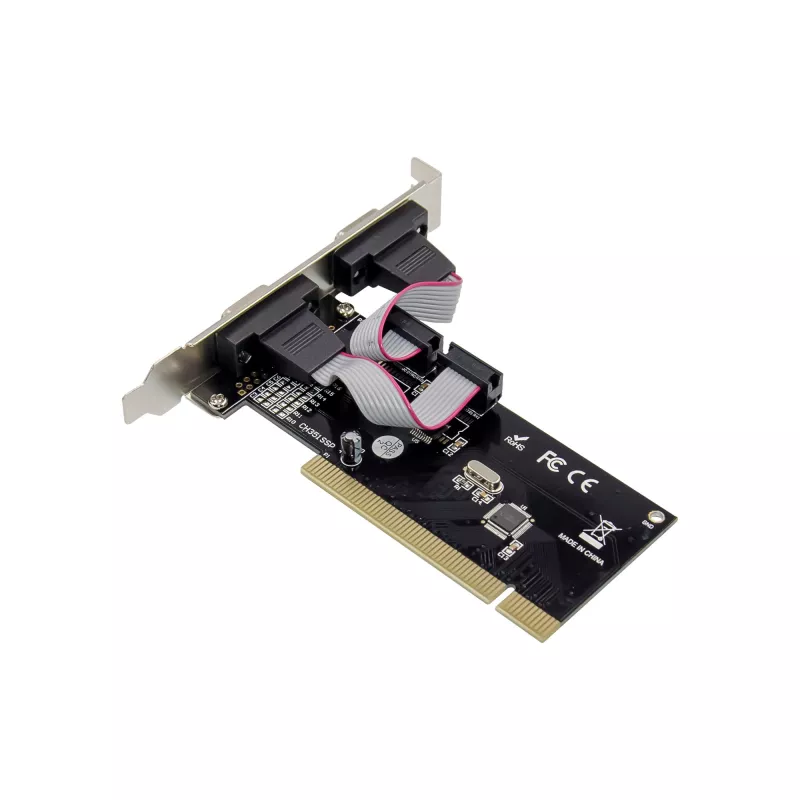 InLine PCI daugiafunkcinė valdiklio plokštė su 2 DB9 nuosekliaisiais prievadais
