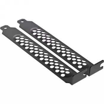 InLine PCI / PCI-E lizdo dangtelis perforuotas 2 vnt. rinkinys juodas