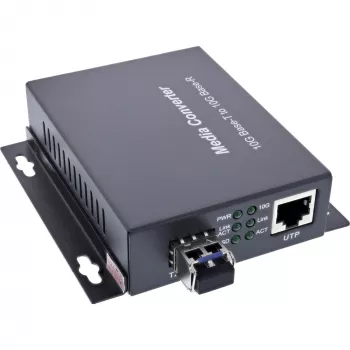 InLine 66659F tinklo keitiklis 10 Gbit/s 1310 nm vienmodis juodas
