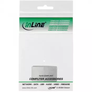 InLine jungtis Cat.5e Patch Cable Connector 2x RJ45 moteriška ekranuota tiesioginė