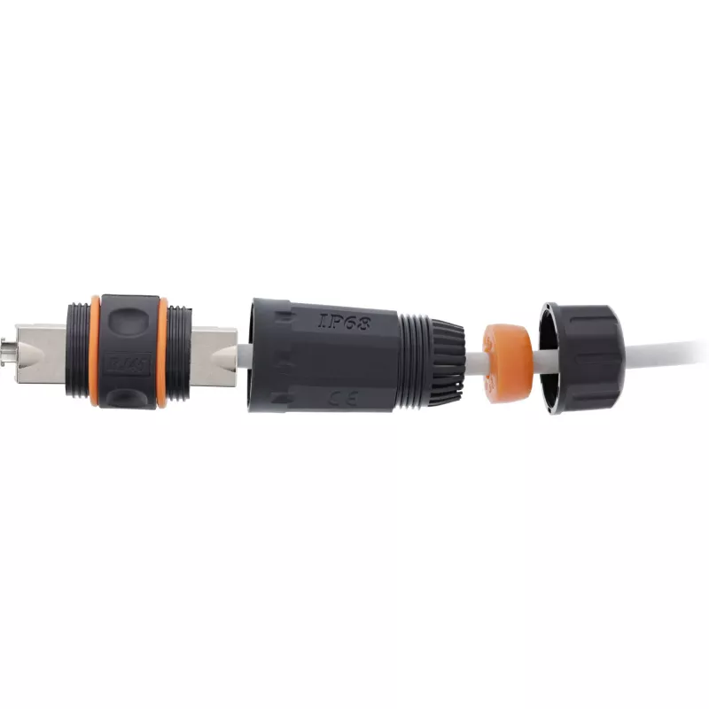 InLine lauko jungtis Cat.6A vandeniui atspari IP68 69992W