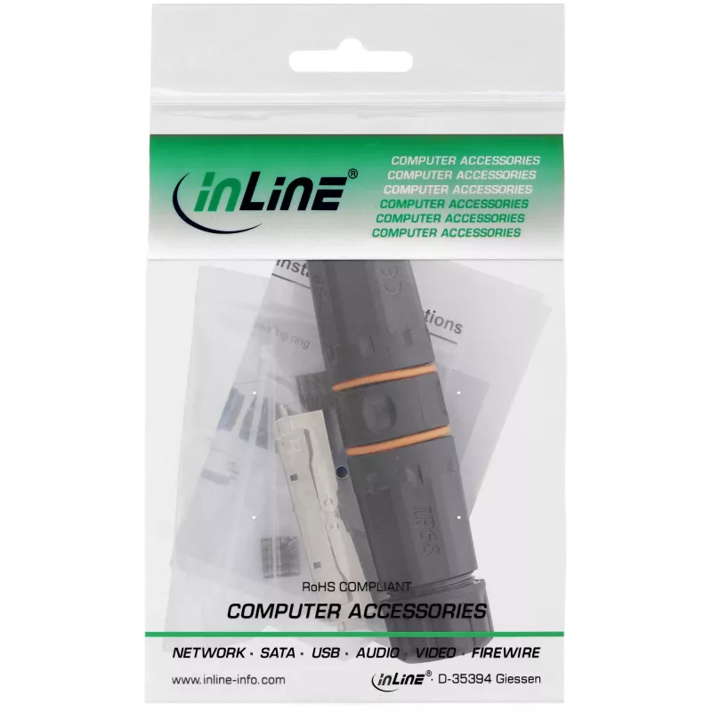 InLine lauko jungtis Cat.6A vandeniui atspari IP68 69992W