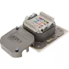 Sieninė montažinė dėžutė paviršiniam arba įleidžiamam montavimui 2x RJ45 vertikali InLine 75602K