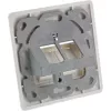 InLine rėmelis 2x RJ45 Bu/LSA įdėklui, Keystone SNAP-In, RAL9010