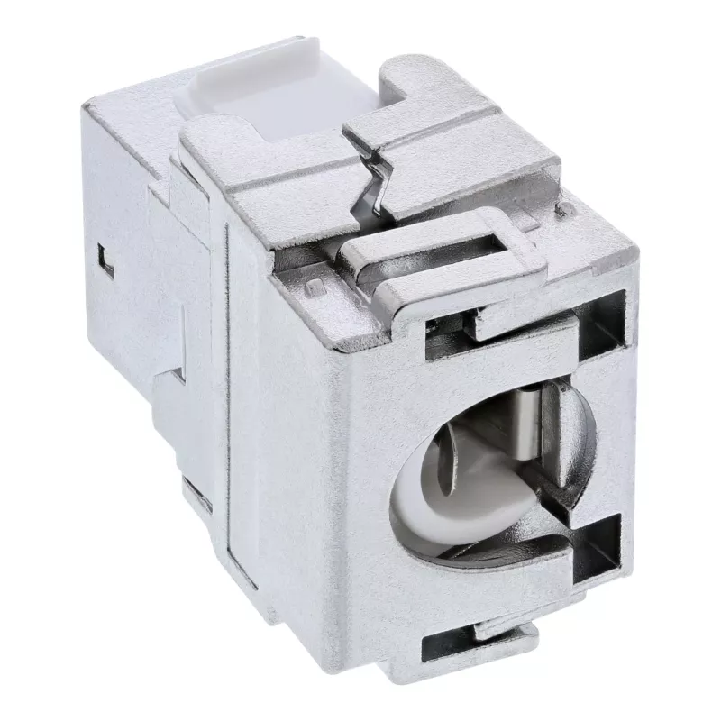 InLine Premium RJ45 Keystone Snap-In modulis Cat.6a su dulkių dangteliu