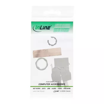 InLine 76202F RJ45 Keystone Jack Snap-In modulis Cat.6a