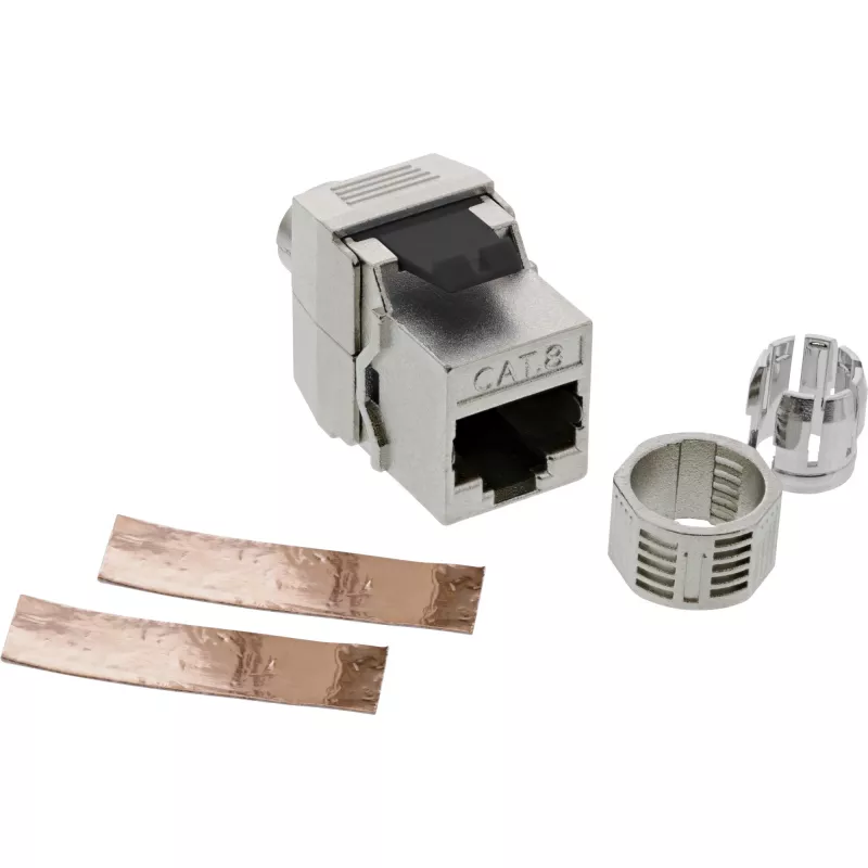 InLine RJ45 Keystone Jack Snap-In modulis Cat.8.1