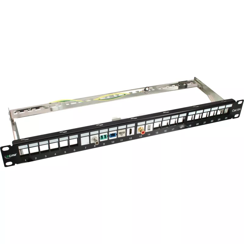 InLine RJ45 Keystone Jack Snap-In modulis Cat.8.1