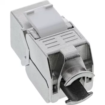 InLine RJ45 Keystone Snap-In modulis Cat.8.1 plokščias metalinis 1 vnt.