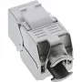 InLine RJ45 Keystone Snap-In modulis Cat.8.1 plokščias metalinis 1 vnt.