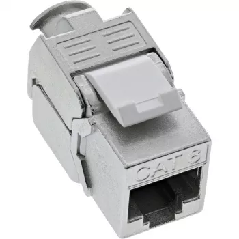 InLine RJ45 Keystone Snap-In modulis Cat.8.1 plokščias metalinis 1 vnt.
