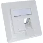 InLine rėmelio rinkinys 2x RJ45 keystone SNAP‑In, baltas RAL9010
