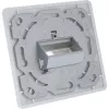 InLine rėmelio rinkinys 2x RJ45 keystone SNAP‑In, baltas RAL9010