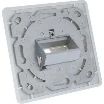 InLine rėmelio rinkinys 2x RJ45 keystone SNAP‑In, baltas RAL9010