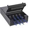 InLine paviršinė montavimo dėžutė keystone 4x RJ45 juoda 76202X