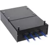 InLine paviršinė montavimo dėžutė keystone 4x RJ45 juoda 76202X