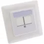 InLine rėmelio rinkinys 2x RJ45 Keystone SNAP-In 90°, baltas RAL9010