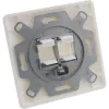 InLine rėmelio rinkinys 2x RJ45 Keystone SNAP-In 90°, baltas RAL9010