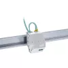 InLine Keystone laikiklis 1 prievado, SNAP-In, skirtas DIN bėgiui 76203C