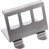 InLine 76203E metalinis Keystone laikiklis montavimui ant DIN bėgio, 3 prievadai