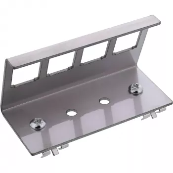 InLine 76203F metalinis Keystone laikiklis montavimui ant DIN bėgio, 4 prievadai