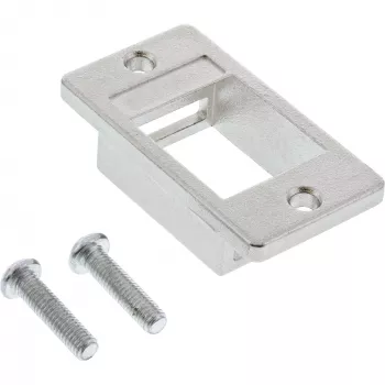 InLine Keystone SNAP-In modulio laikiklis, vienvietis, metalinis, plokštiems paviršiams 76205A