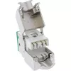 InLine Keystone RJ45 lizdas, ekranuotas, Cat.6A, žalias, 8 vnt. pakuotė