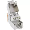 InLine Keystone RJ45 lizdas, ekranuotas, Cat.6A, oranžinis, 8 vnt. pakuotė