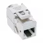 InLine Keystone RJ45 lizdas, ekranuotas, Cat.6A, baltas, 8 vnt.