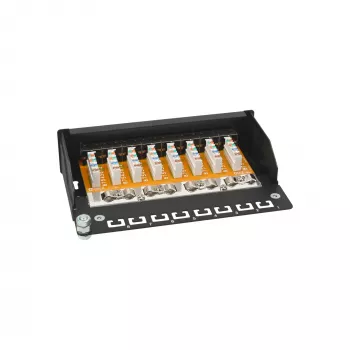 InLine Patch Panel Cat.6 8 prievadų stalinis juodas RAL9005