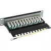 InLine Patch Panel 10 inch Cat.6 12 prievadų 1U juodas RAL9005