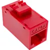 InLine Keystone RJ45 lizdas, neekranuotas, Cat.6A, 8 vnt., raudoni