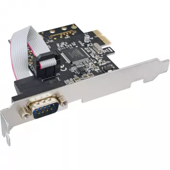 InLine sąsajos kortelė 1 prievadas serijinis 9 kaiščių PCIe, InLine, 76618D